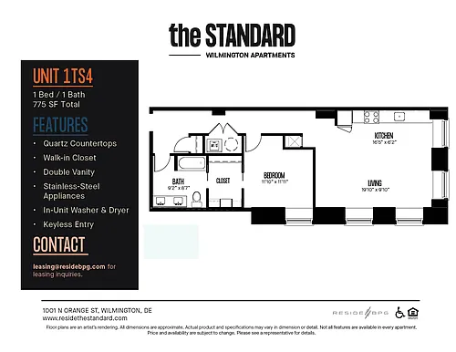 Floor plan 1TS4