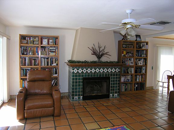 Beautiful tile Fireplace