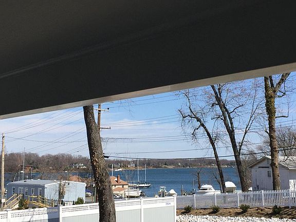 Water views from front porch