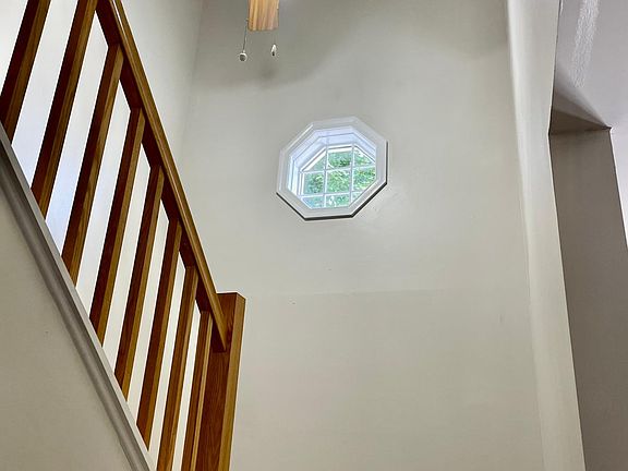 Going upstairs.