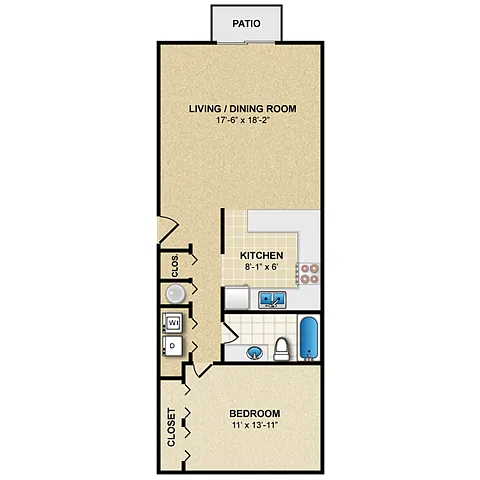 Floor plan Evergreen