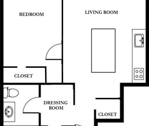 2nd image of 100 W 93rd St APT 28D