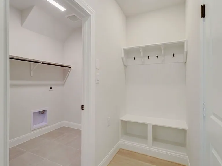 Mud room and laundry