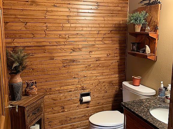 Main level half bath