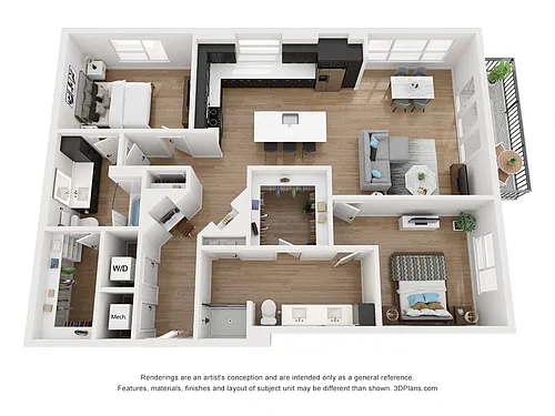 Floor plan B41