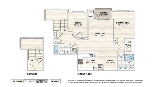 Floor plan The Delano (FGA-D)