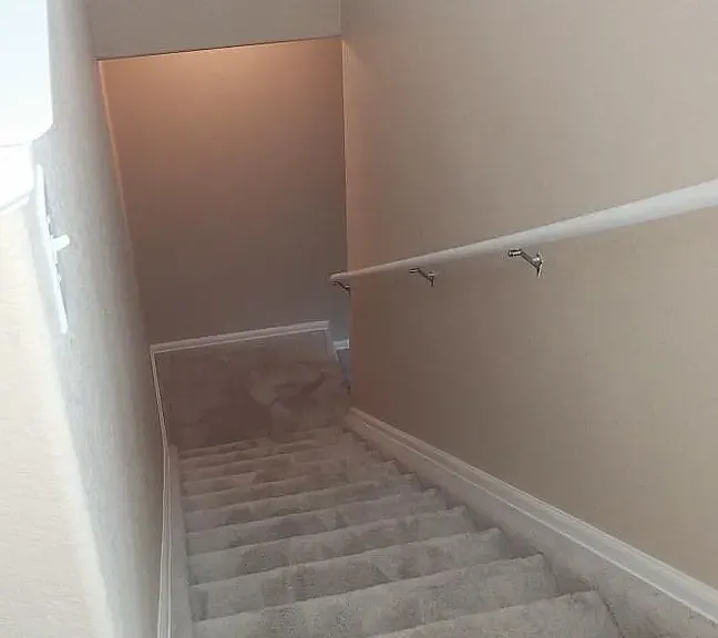 large unfinished basement