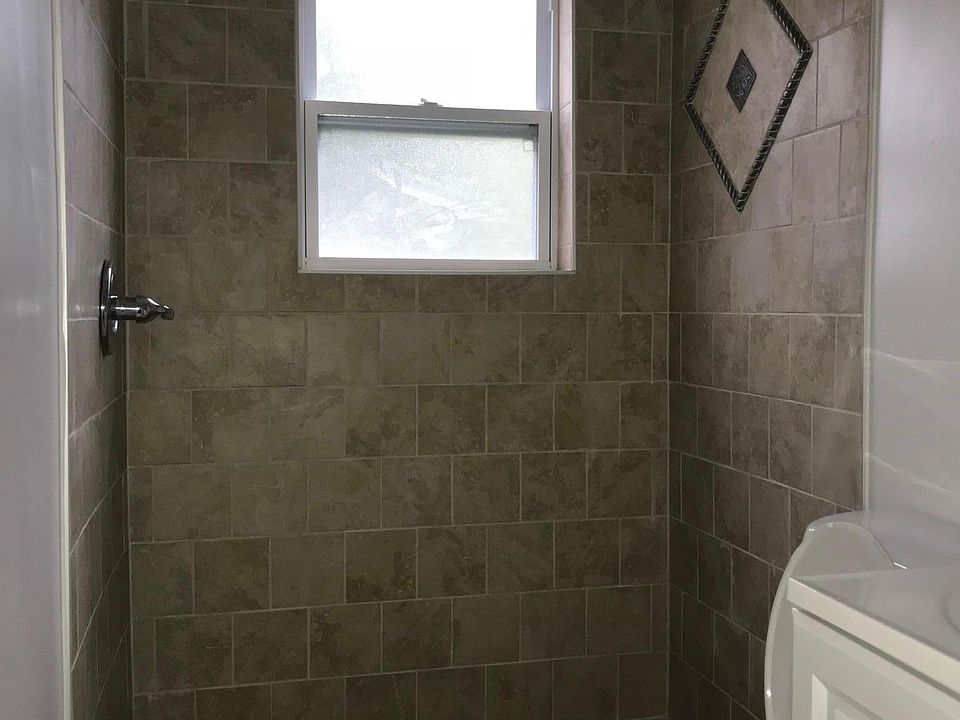 Bathroom with standup shower