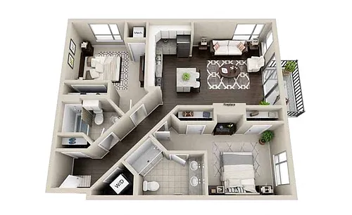 Floor plan B3