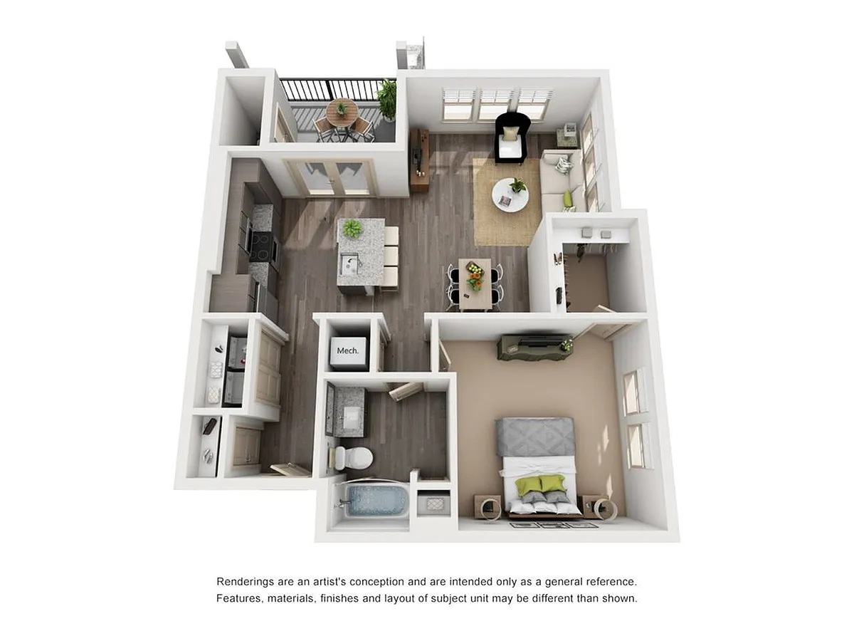 Floor plan A2 - Wakulla