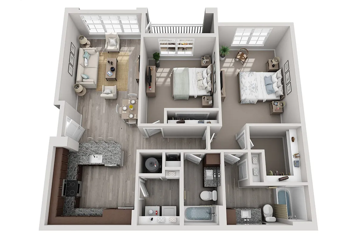 Floor plan B1