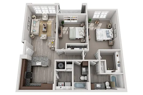 Floor plan B1