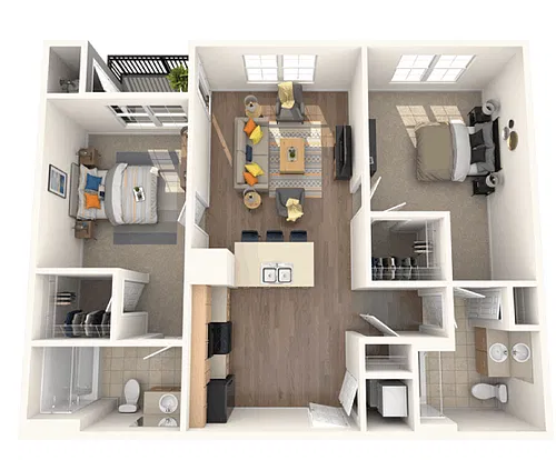 Floor plan Samuelson