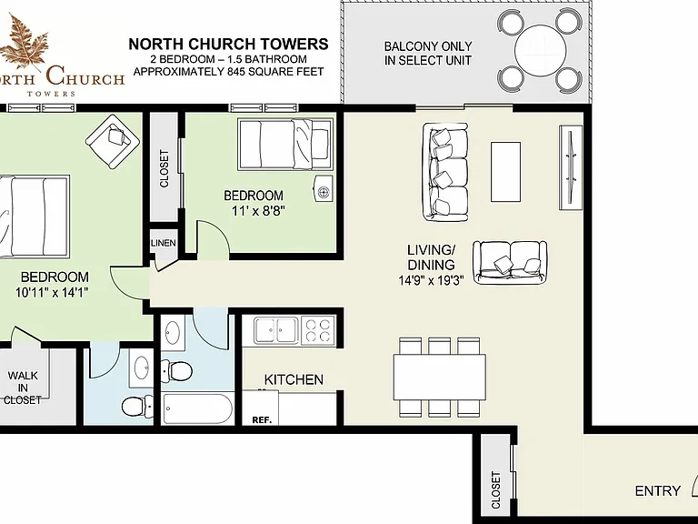 North Church Towers Apartments — Photo 30