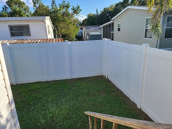 Fully Fenced Back Yard