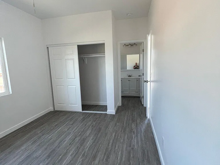Master bedroom and Bathroom entry.
