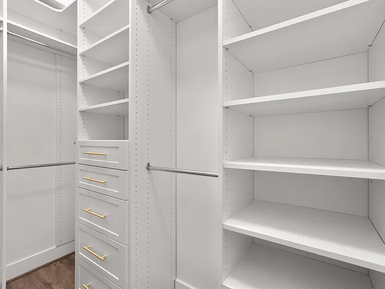 Second Master Bedroom Closet (fully customized)
