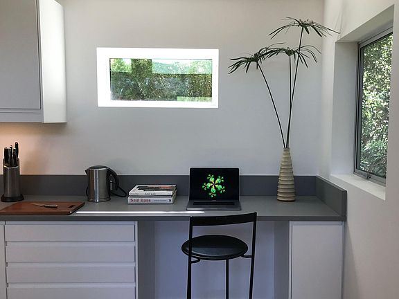 WORK STATION WITH BUILT IN USB PORT AND POWER OUTLETS