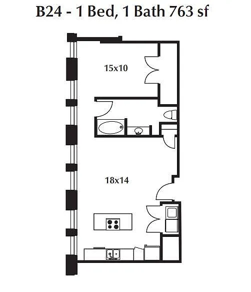 Floor plan B24