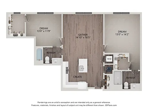 Floor plan F03