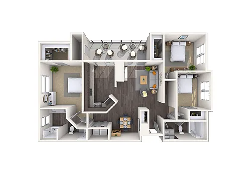 Floor plan Touraine