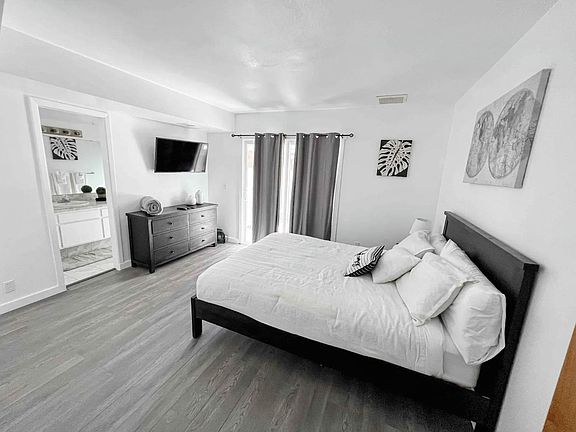 Queen bed - main house