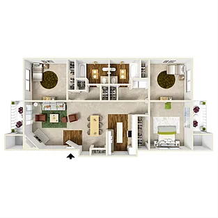 Floor plan The Driftwood