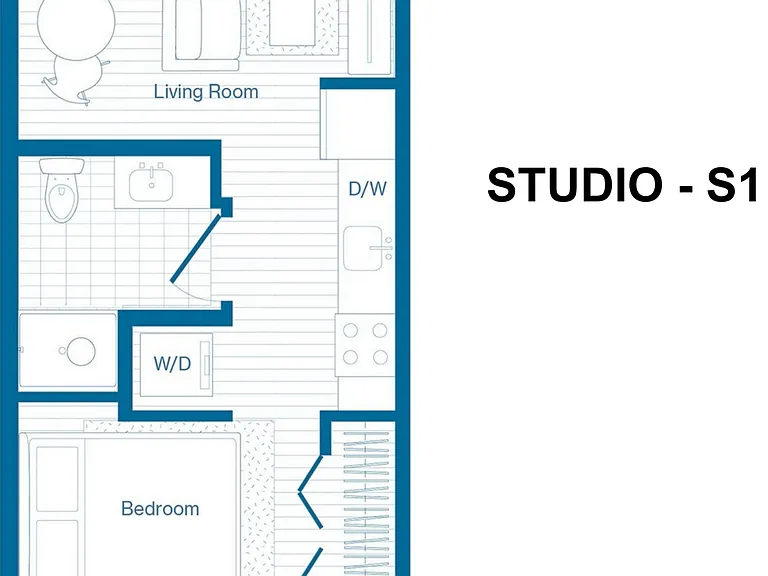 Studio Layout S1 Studio Layout S1