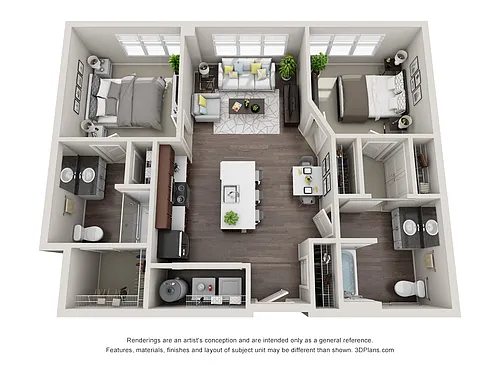 Floor plan McKinley