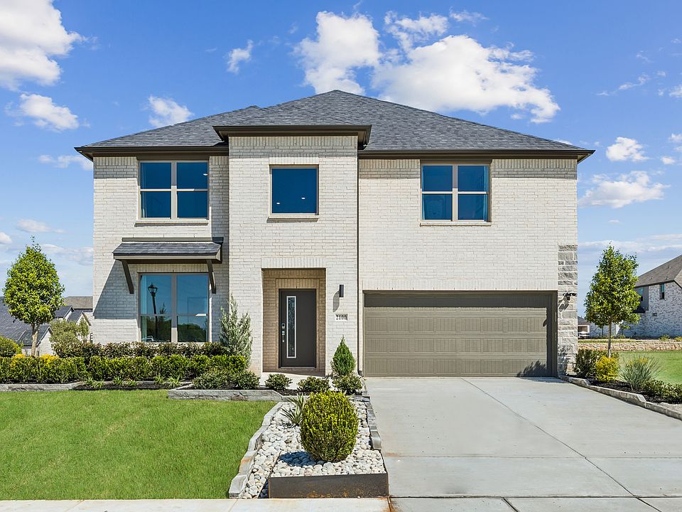 Sunset Ranch Winters Model Home in Gunter TX by Trophy Signature Homes