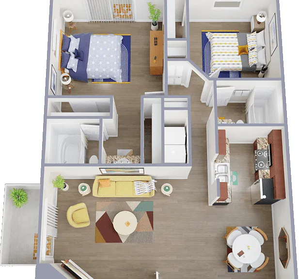 DATE PALM Floorplan Diagram