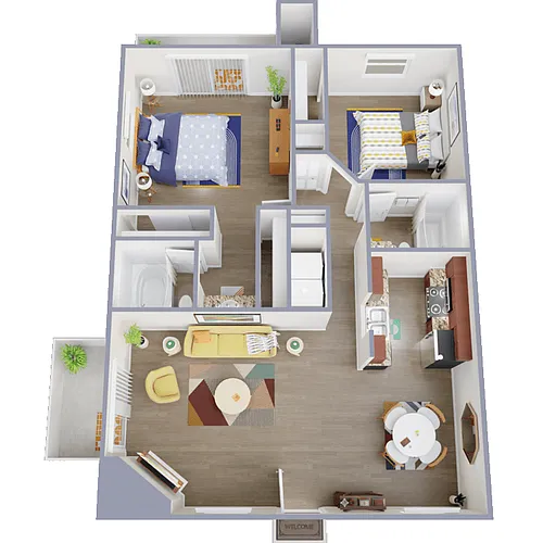 Floor plan DATE PALM