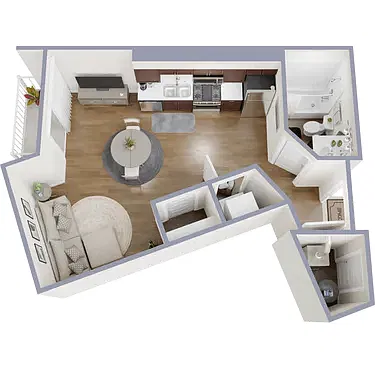 Floor plan Ensign E