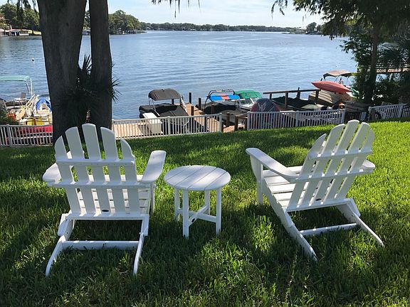 Relax while overlooking Lake Maitland