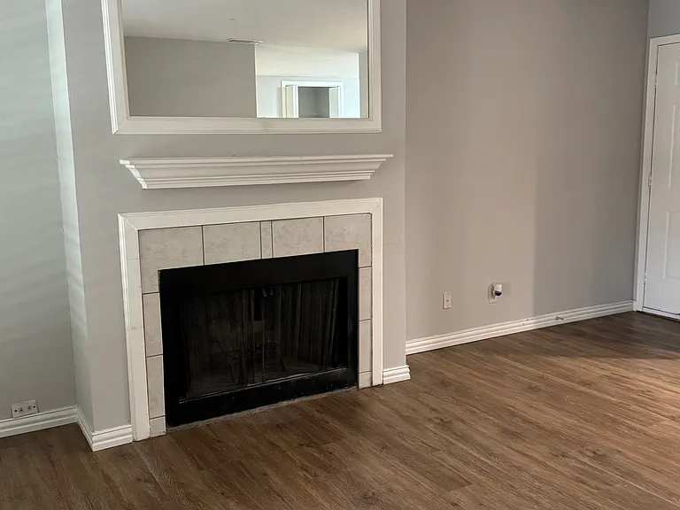 Living Area and Fireplace