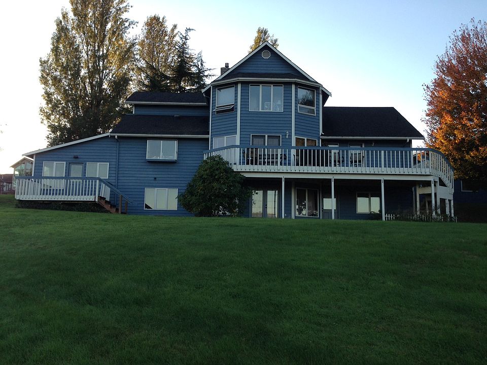 House from backyard