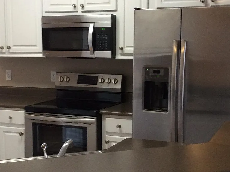 All stainless appliances