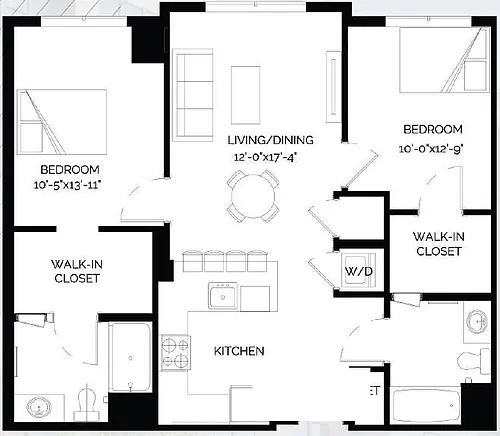 Floor plan 2-A