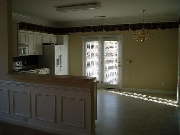 From living area to kitchen