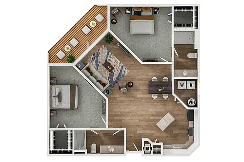 Floor plan Fiji