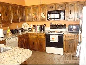 Granite Tops in Spacious Kitch