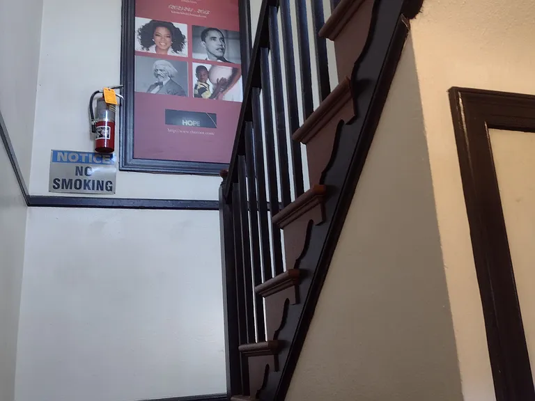 Front stairs