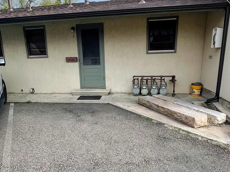 1 designated parking space outside of unit