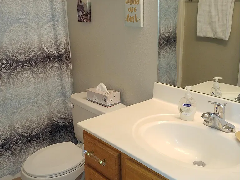 Hall bath