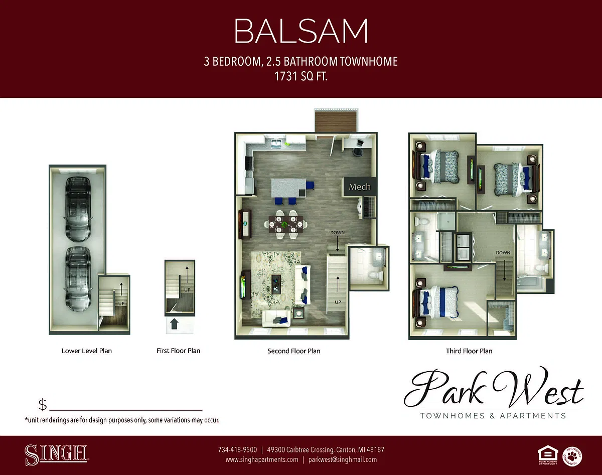 Floor plan Balsam