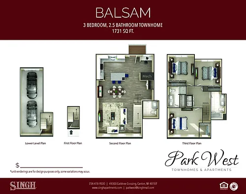 Floor plan Balsam