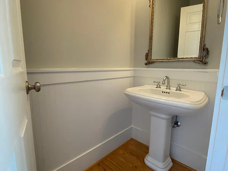 1/2 bath at entrance