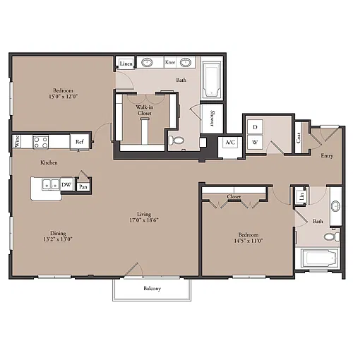 Floor plan The Inwood