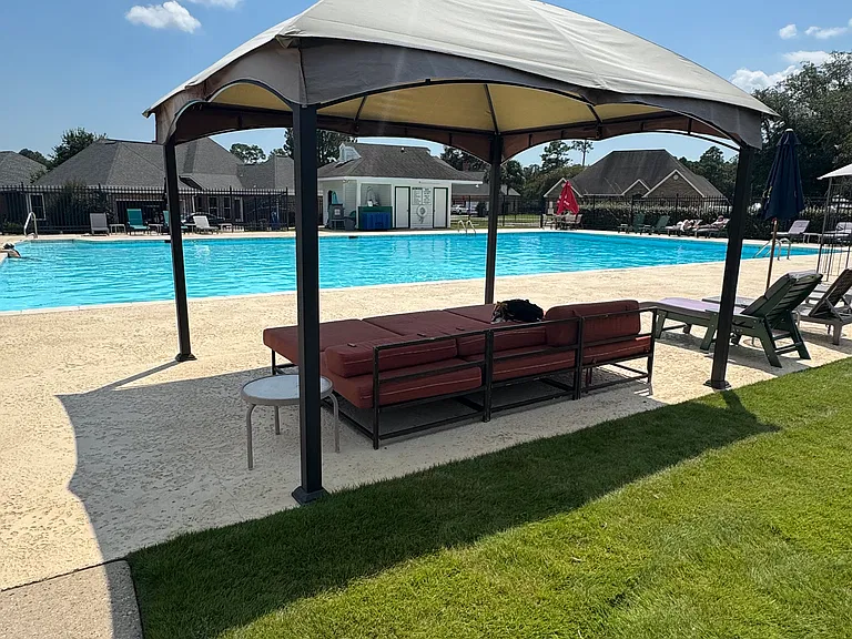 Windance subdivision: Pool area adjacent to clubhouse