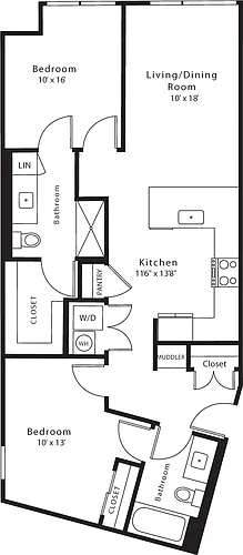 Floor plan B2 ALT
